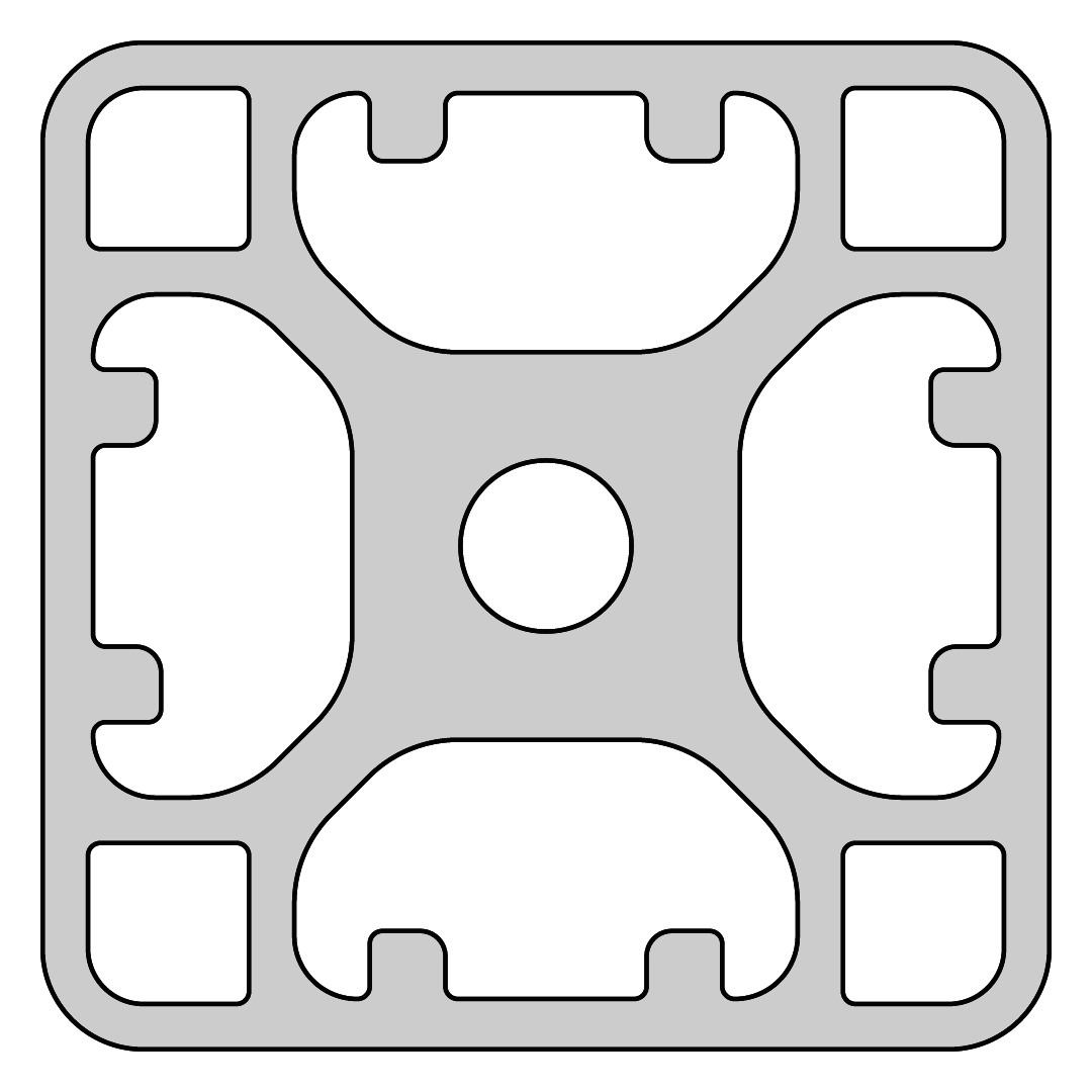 Profile 8 40x40 Light 4N