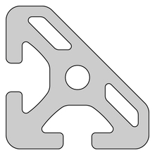 RP1100 aluminium profile 8 40x40 Normal