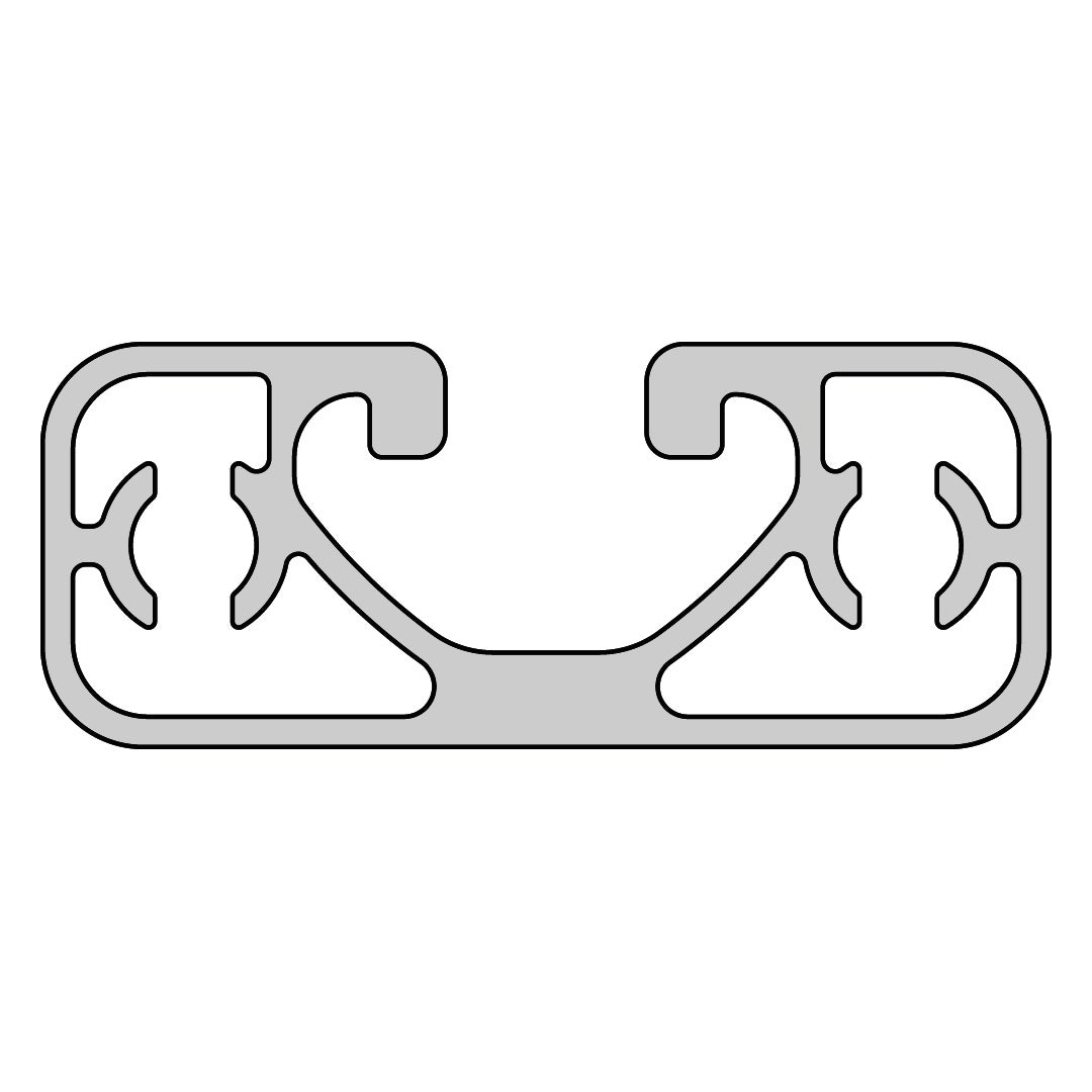 RP1015 aluminium profile 8 40x16 Ultralight