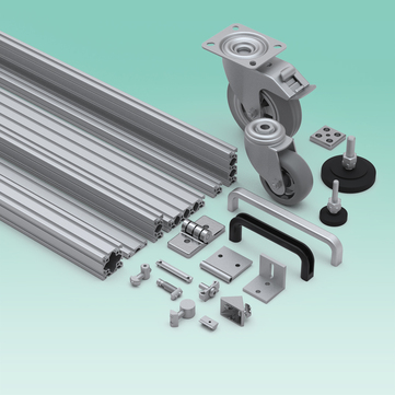 Rollco Aluminiumprofilsystem 20 t-spår 5