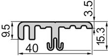 Blend Profile 40/6 90°