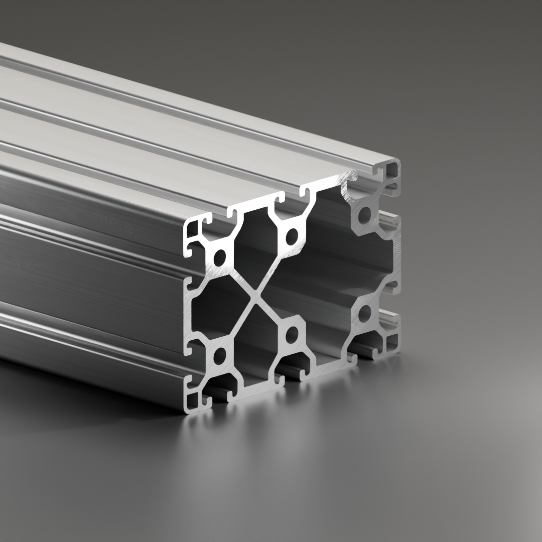 RP1190 aluminium profile 8 120x80 Light