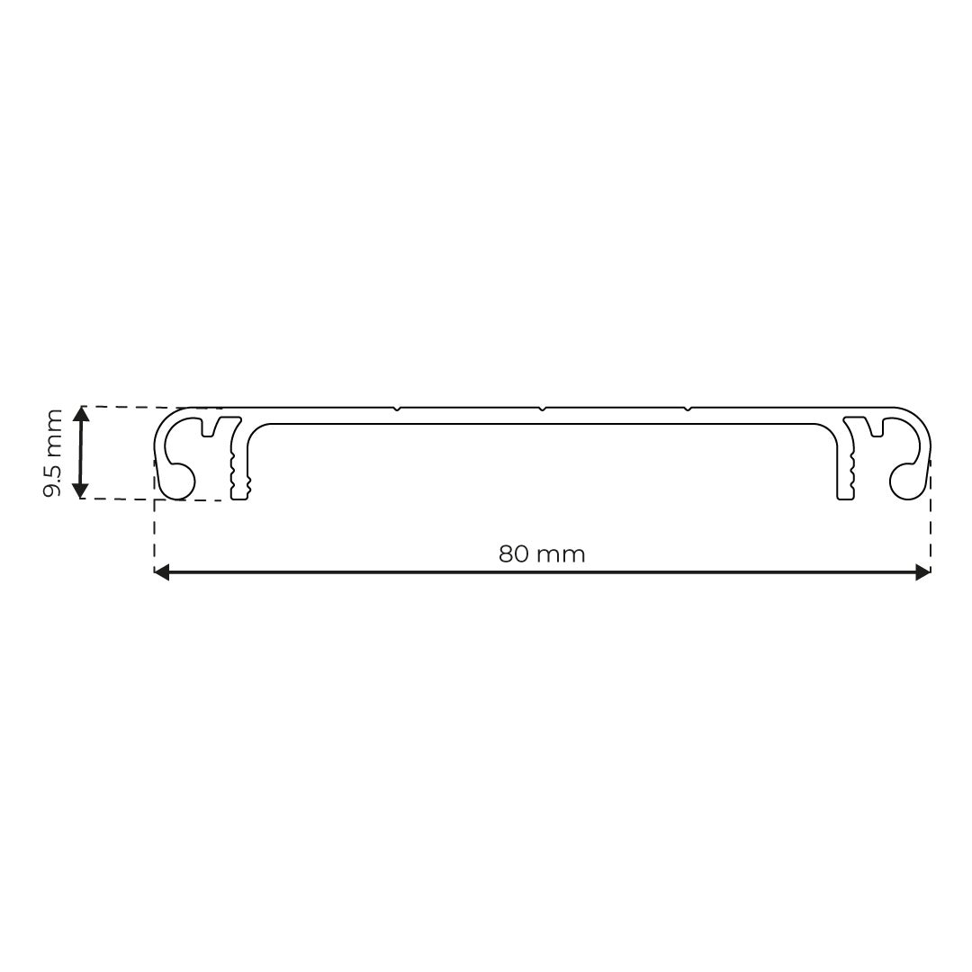 Wiring Duct 80 x 80