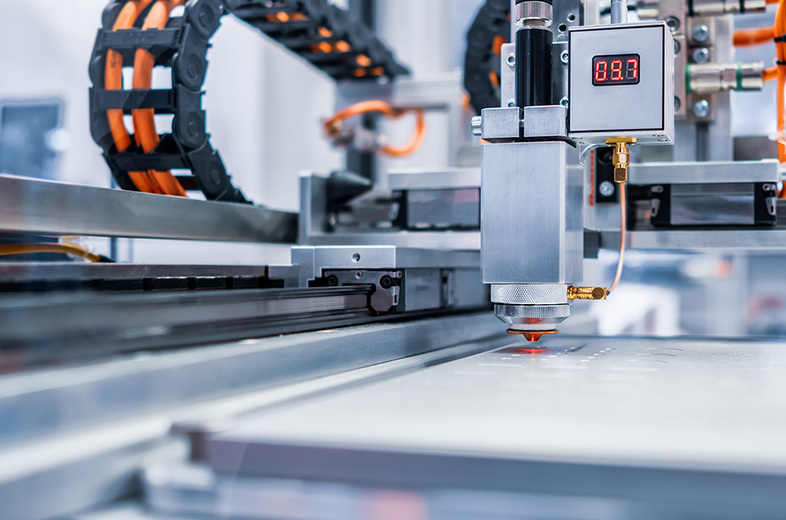 CNC laserskärmaskin