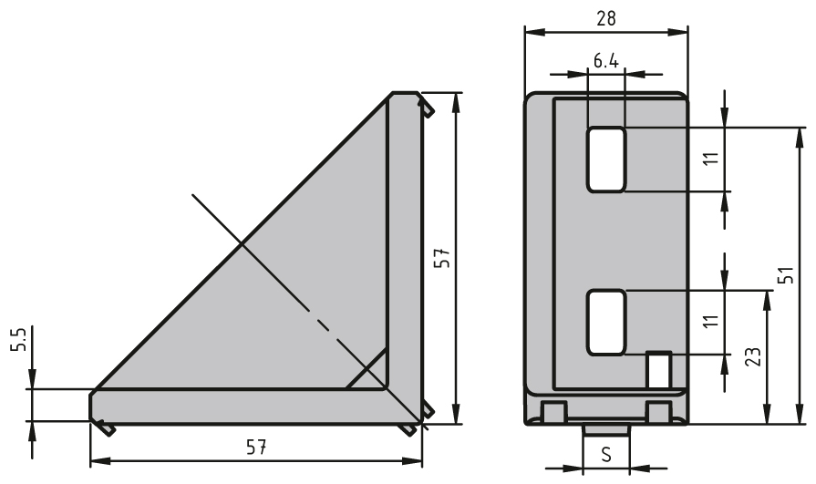 Bracket 30 × 60