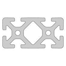 RP1040 aluminium profile 8 80x40 Normal