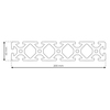 RP1065 aluminium profile 8 200x40 Normal