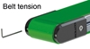 Belt Conveyor belt tension