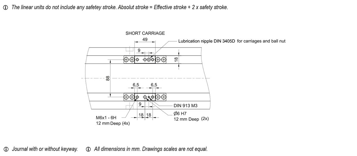 CTV 145 Linear Unit drawing 3