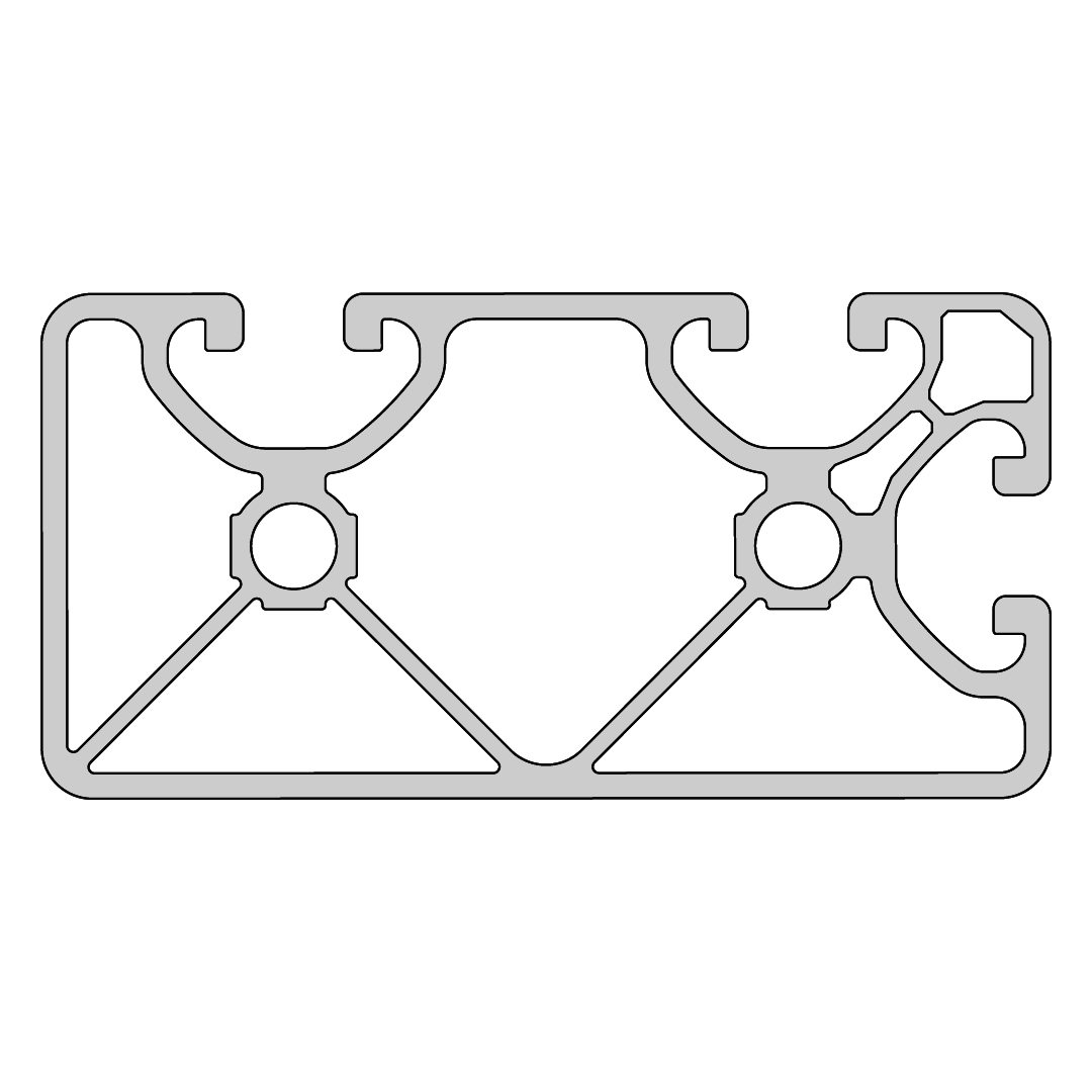 RP1365 aluminium profile 8 80x40 Ultralight