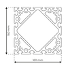RP1397 aluminium profile 8 160x160 Light