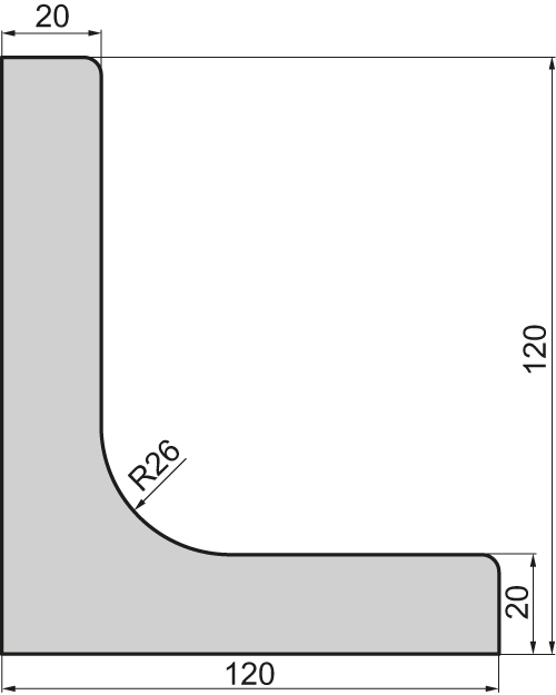 Angle Profile 120x120