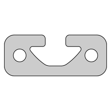 RP1010 aluminium profile 8 40x16 Normal