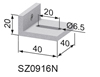 Fixing Angles 40 x 20