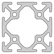RP1070 aluminium profile 8 80x80 Normal
