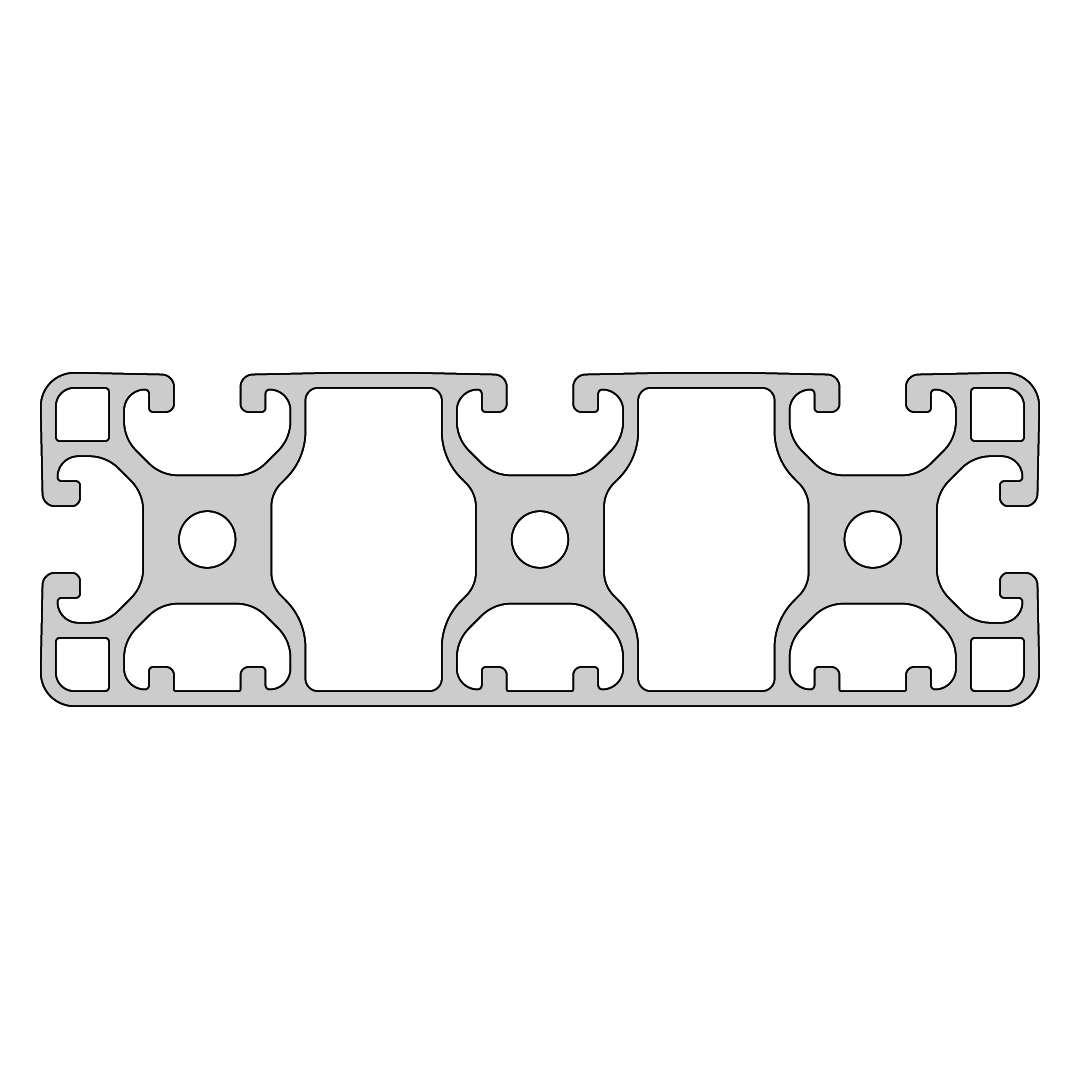 RP1560 aluminium profile 8 120x40 Light