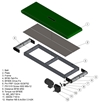 Rollco Belt Conveyor BF80 end drive
