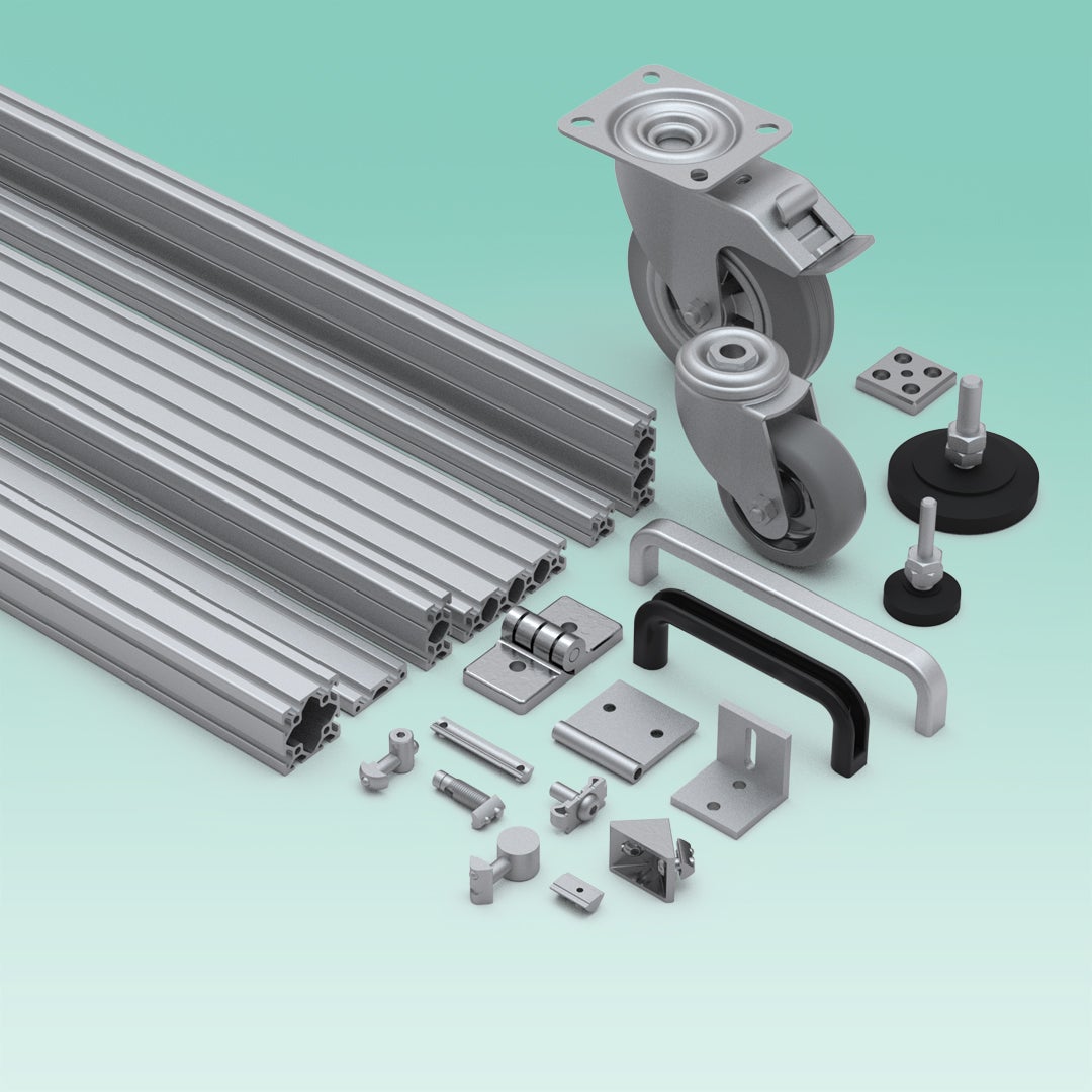 Rollco Aluminiumprofilsystem 20 t-spår 5