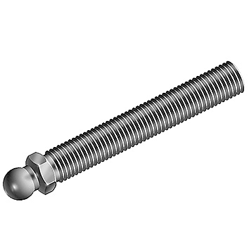Threaded Rods for Hinged Knuckle Foot, Ball 15