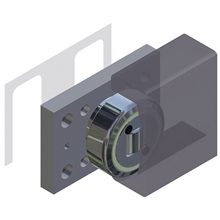 Fixing Element Rectangular BR---.1100