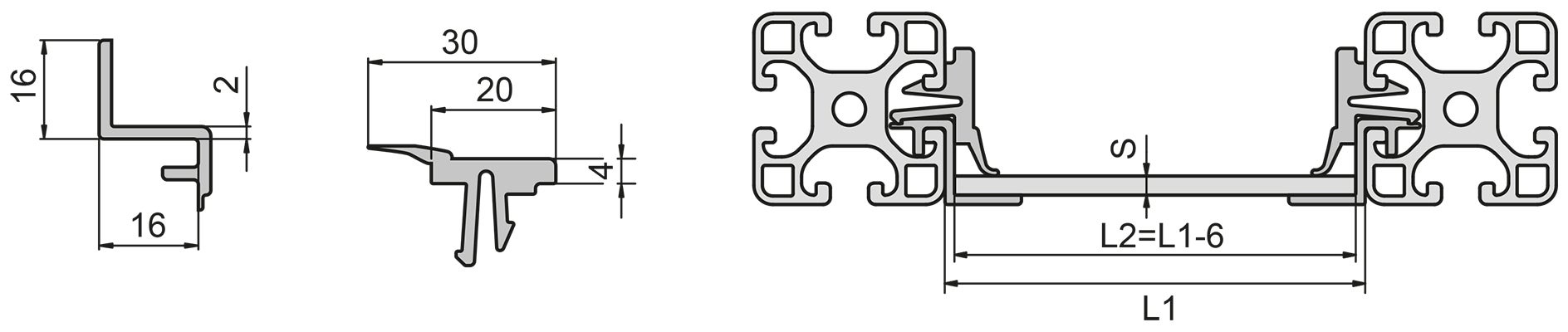 Panel Clamping Strip